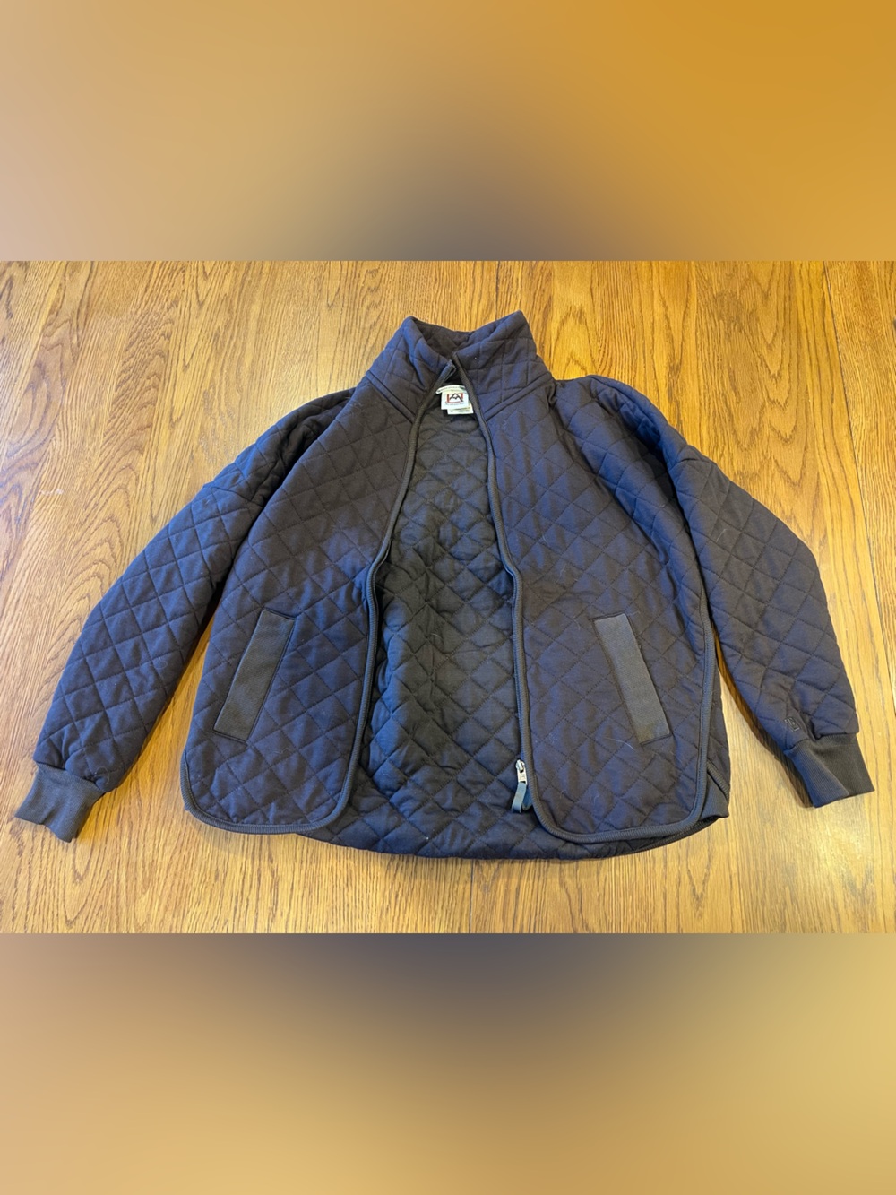 Avalanche Quilted Black Jacket